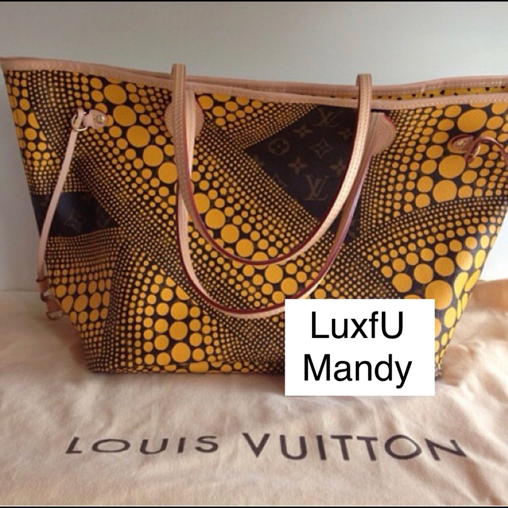 ❌Sold❌Authentic Preowned Limited Yayoi Kusama MM